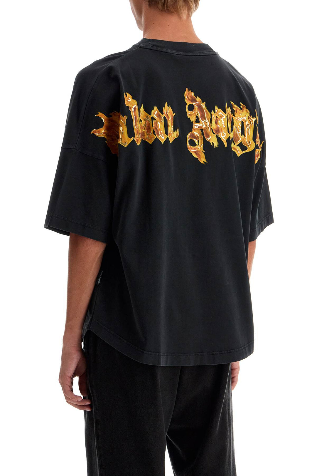 Palm Angels burning palm oversized t-shirt