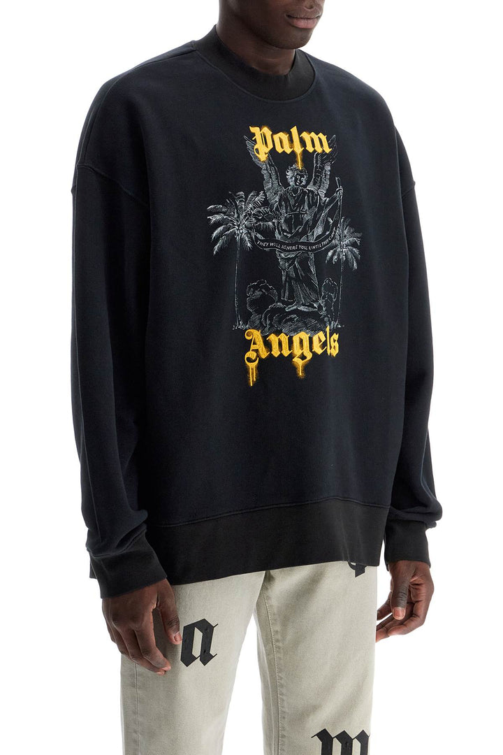 Palm Angels palm pencil sweater