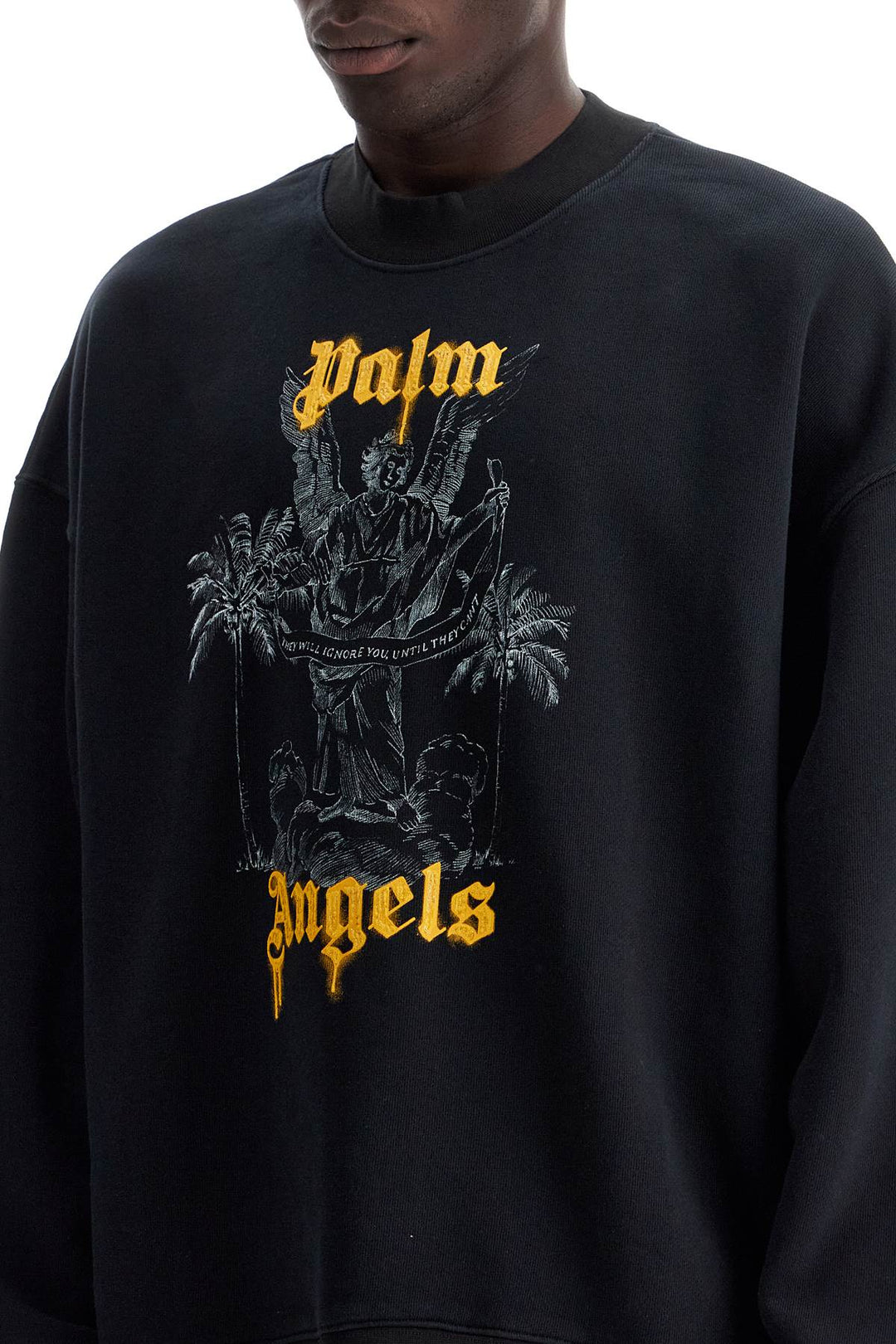 Palm Angels palm pencil sweater