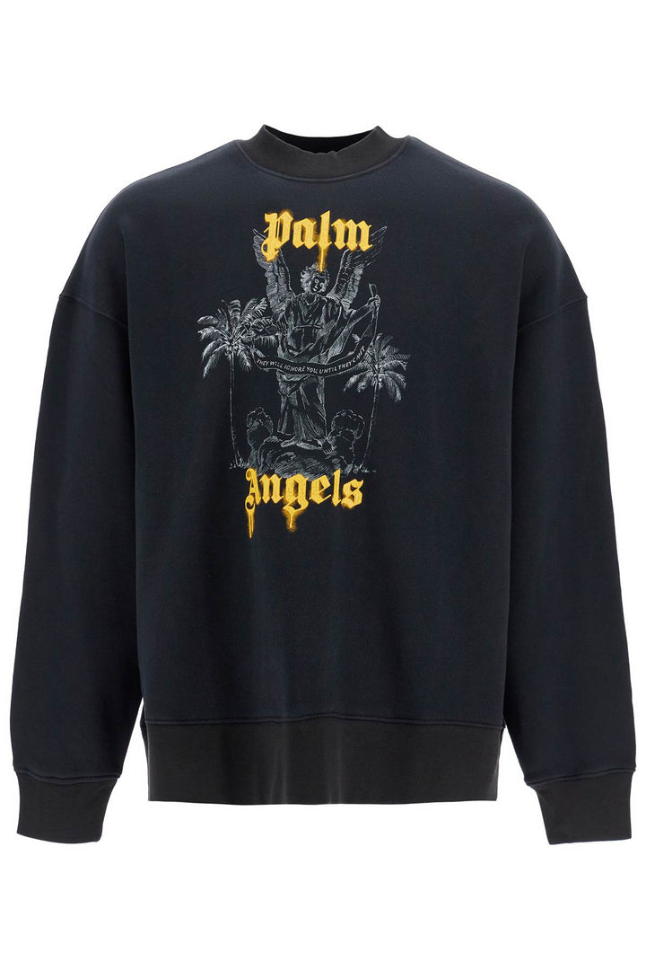 Palm Angels palm pencil sweater