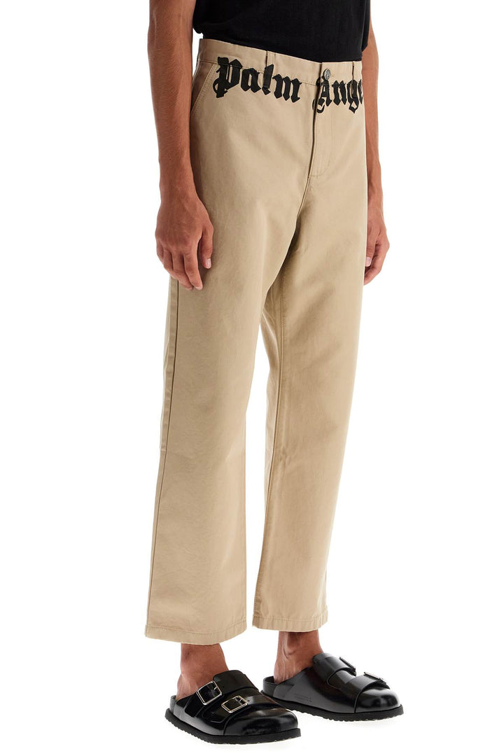 Palm Angels chino pants with logo