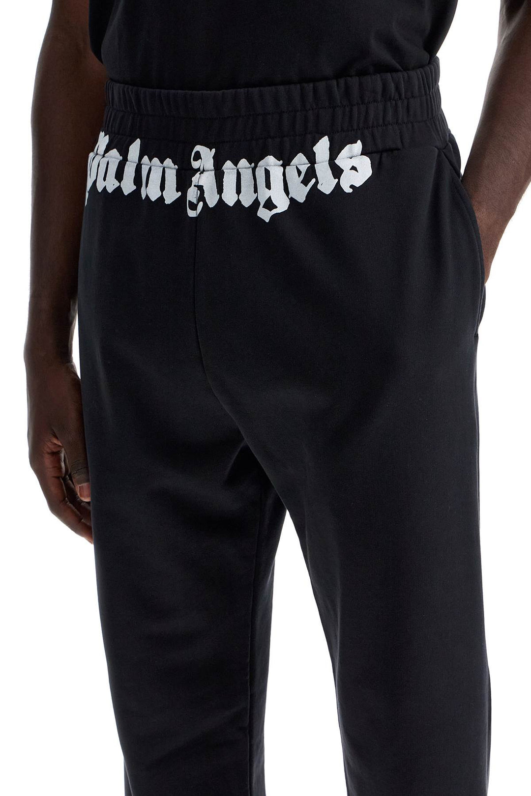 Palm Angels logo print joggers