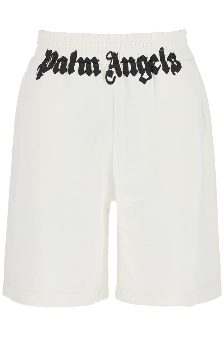 Palm Angels sporty bermuda shorts with logo