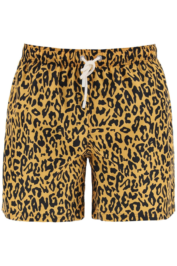 Palm Angels animal print sea berm