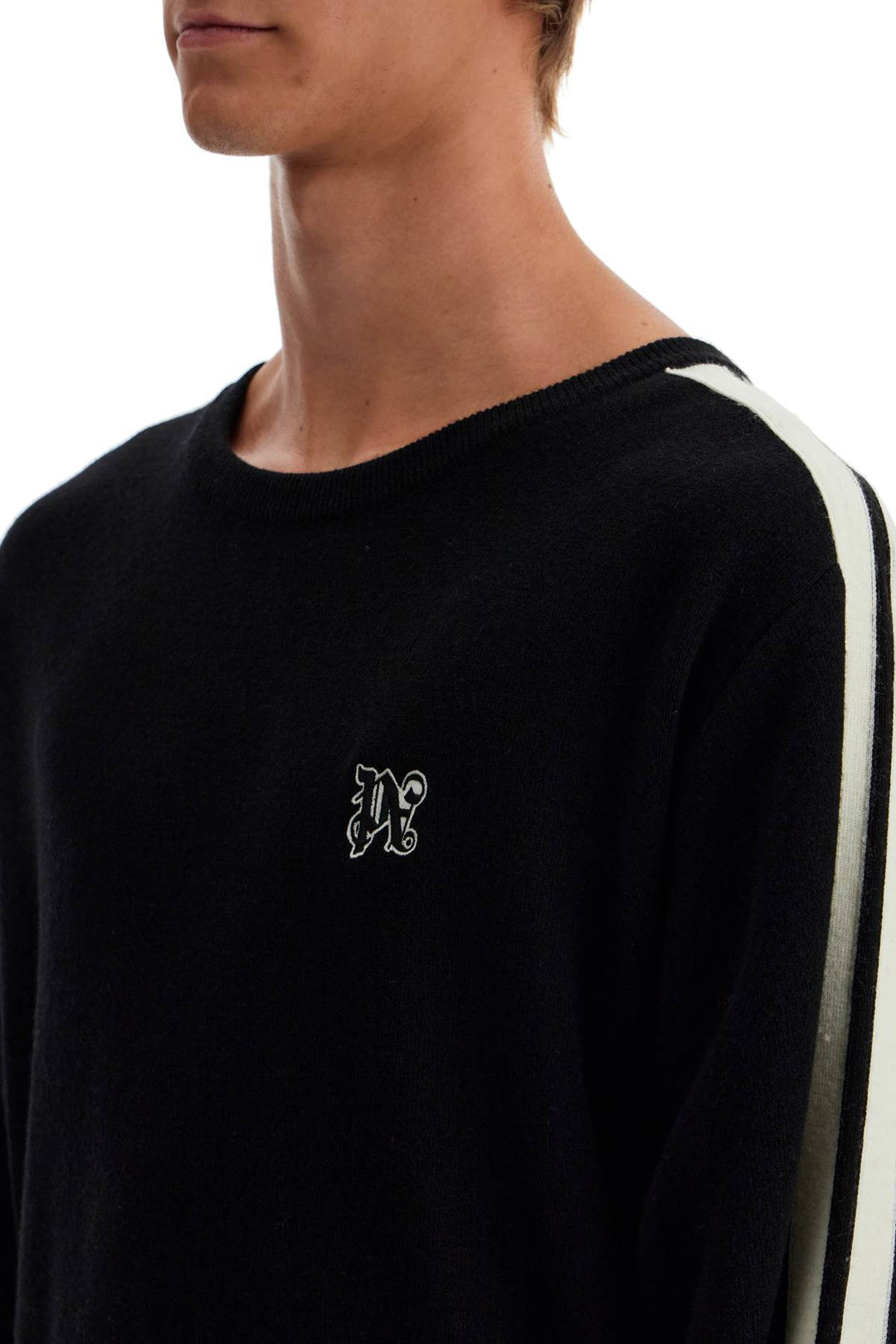 Palm Angels track band sweater