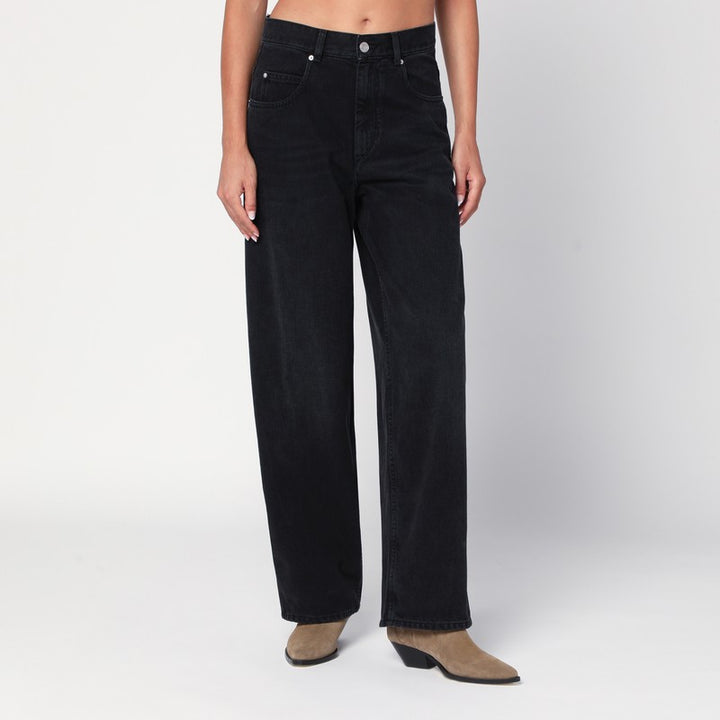 ISABEL MARANT Faded-effect jeans