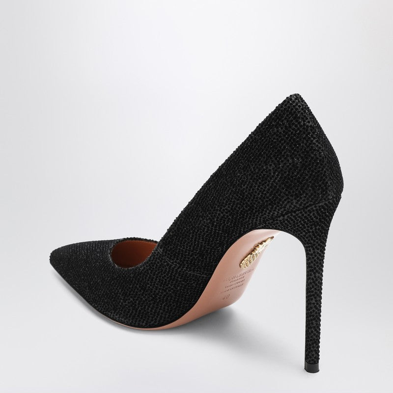 Aquazzura Purist 105 pumps with rhinestones