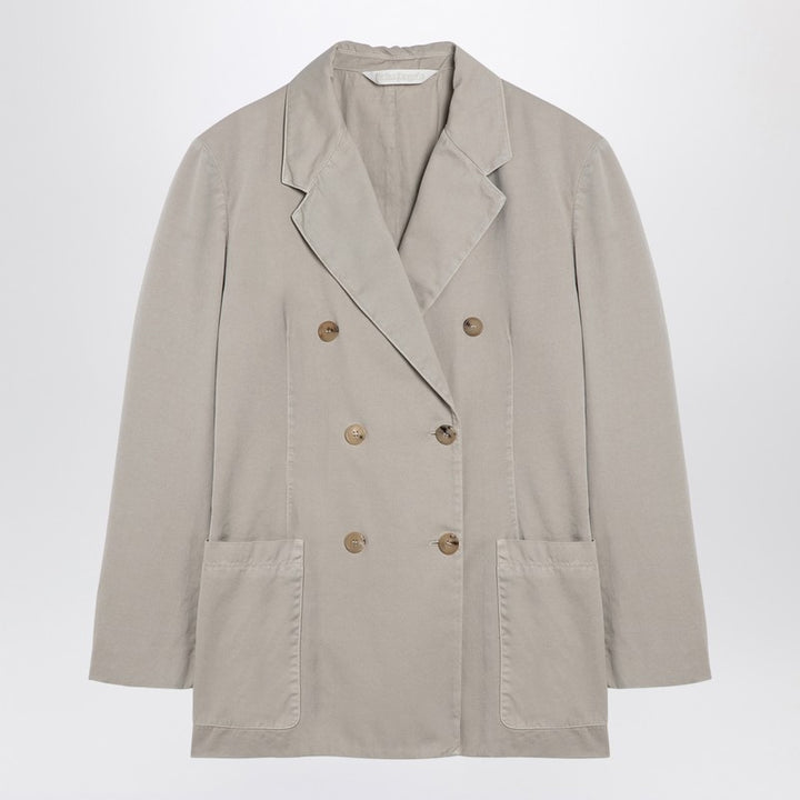 Palm Angels double-breasted cotton jacket