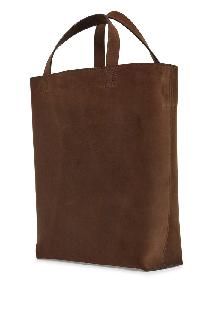 A.P.C. medium brown calfskin bag