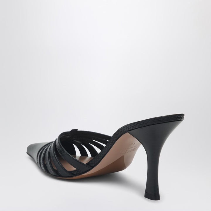 Paris Texas Nadia leather mules