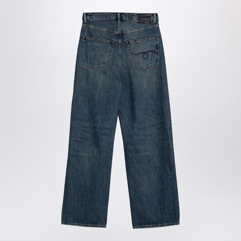 R13 Dawson wide denim jeans