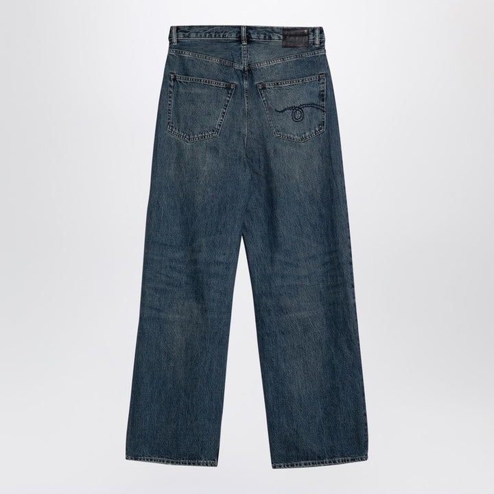 R13 Dawson wide denim jeans