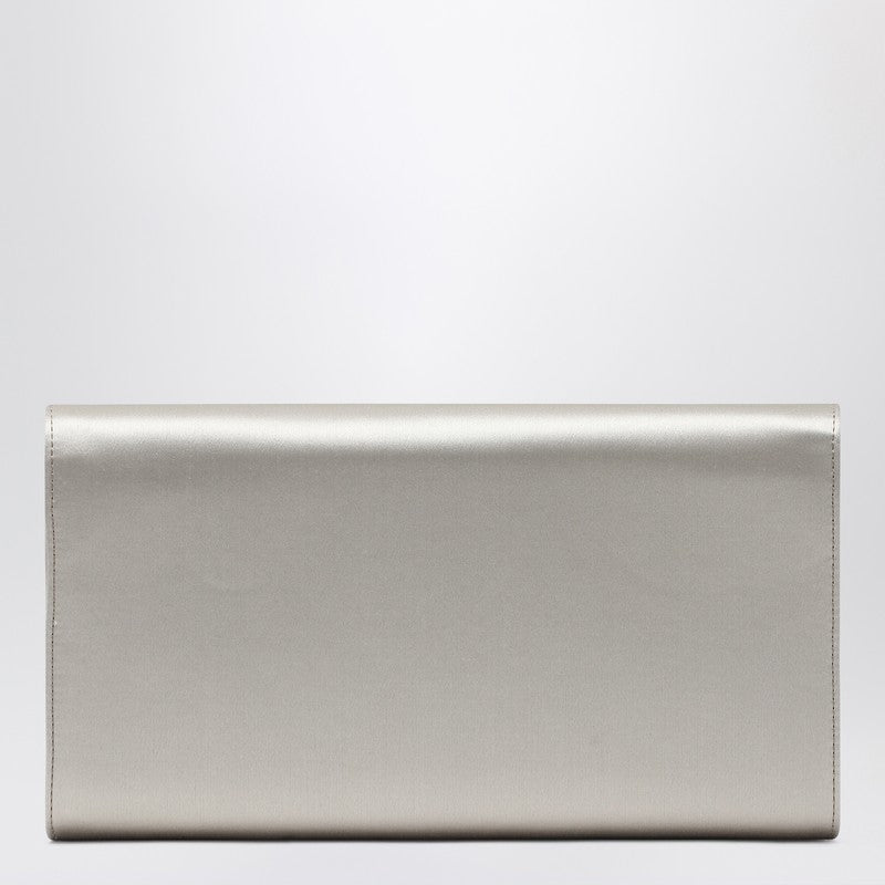 ROGER VIVIER satin clutch bag with buckle