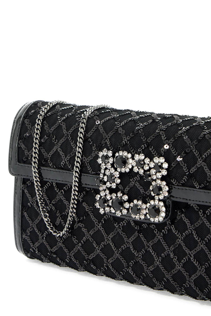 Roger Vivier "flower buckle envelope