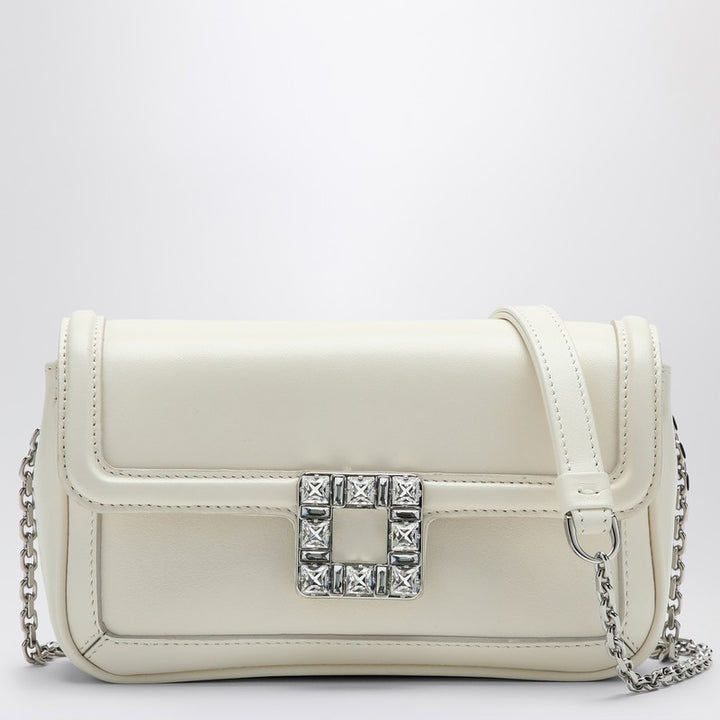 ROGER VIVIER Jeu de Fille leather clutch bag