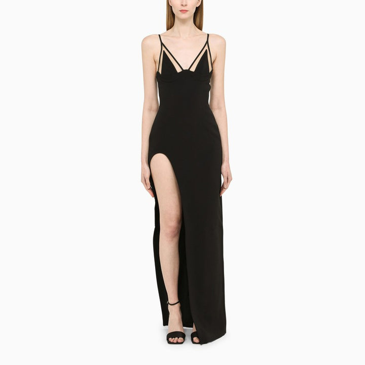 David Koma long dress with slit