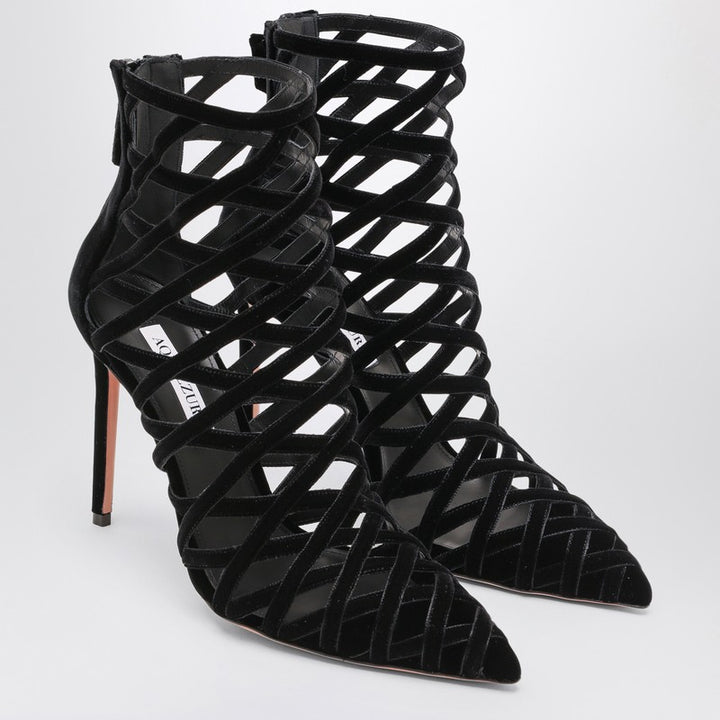 Aquazzura perforated booties
