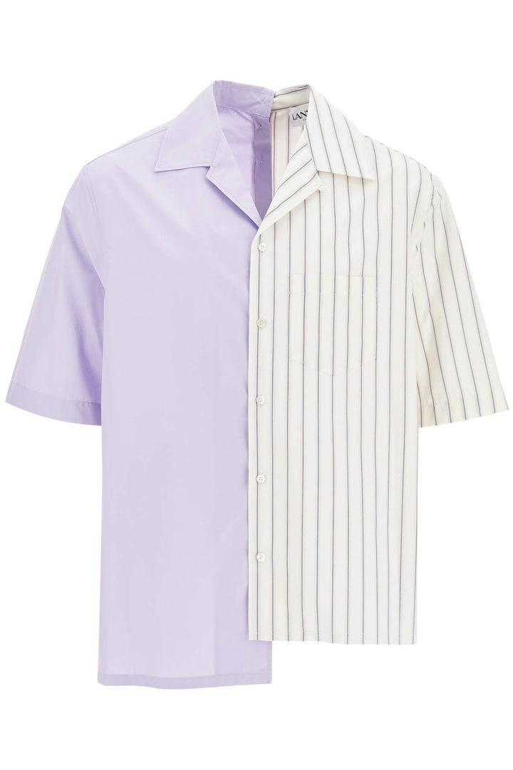 Lanvin asymmetric bowling shirt