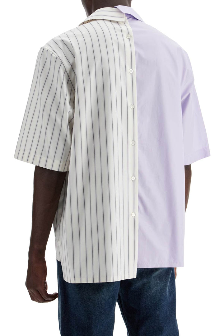 Lanvin asymmetric bowling shirt