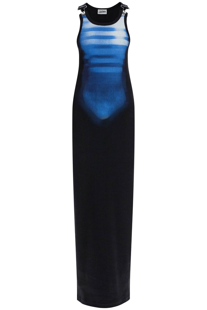 JEAN PAUL GAULTIER long fitted sleeveless dress