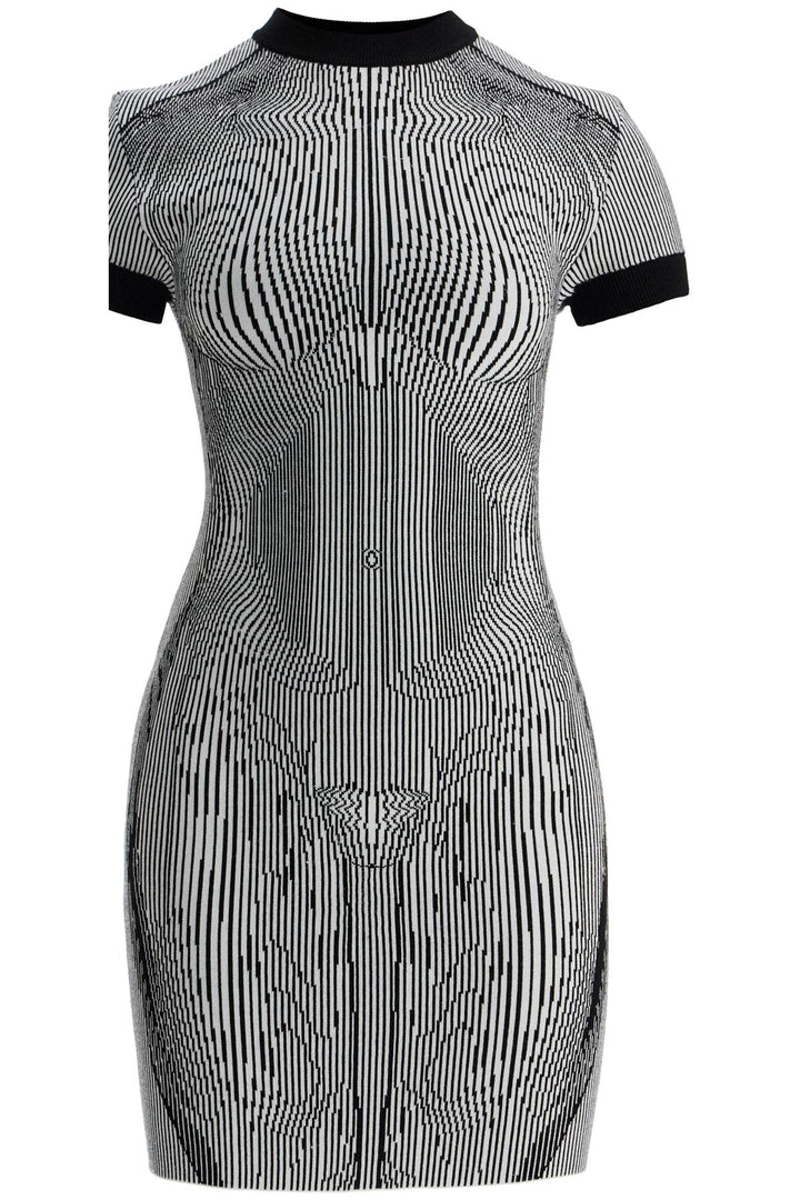 JEAN PAUL GAULTIER short striped dress