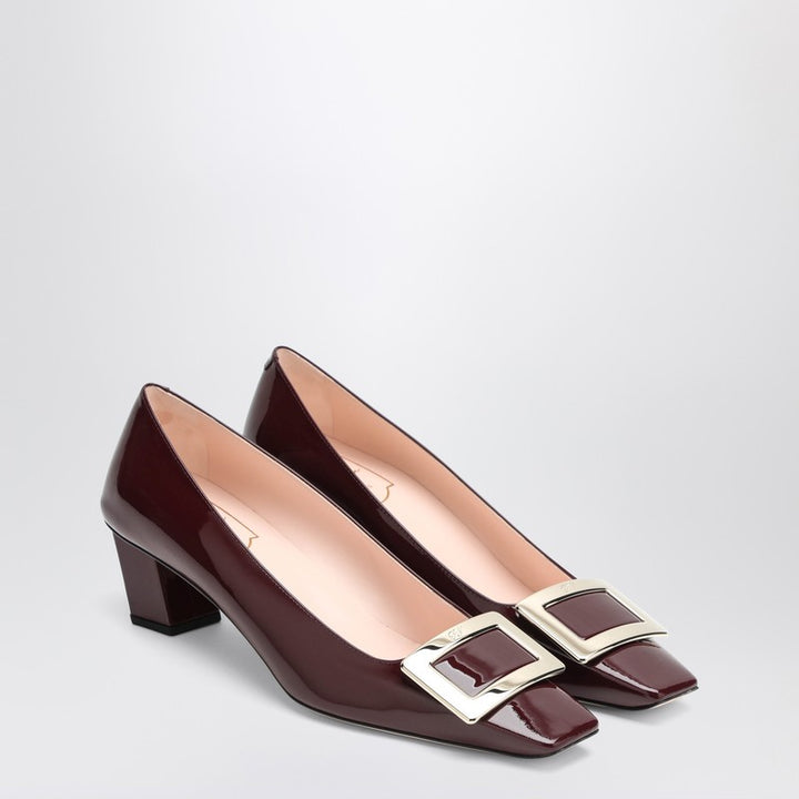 ROGER VIVIER Belle Vivier patent leather pumps