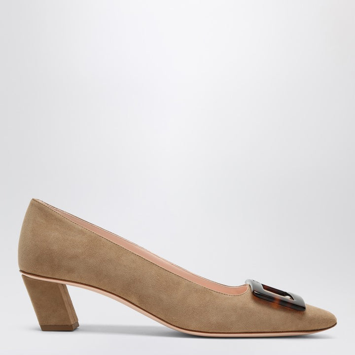 ROGER VIVIER Belle Vivier suede pumps