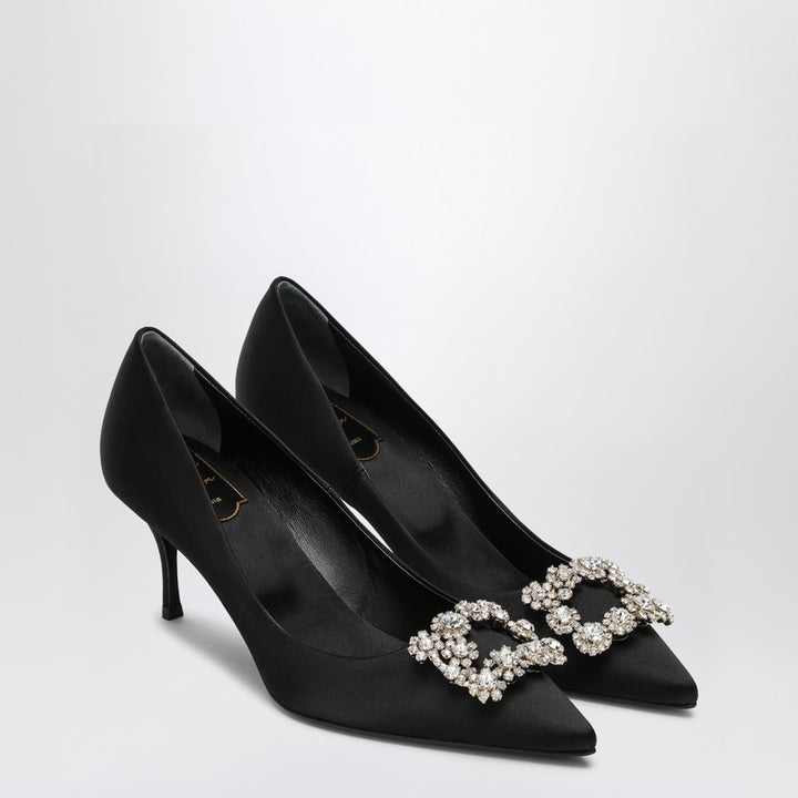 ROGER VIVIER Satin Efflorescence pumps