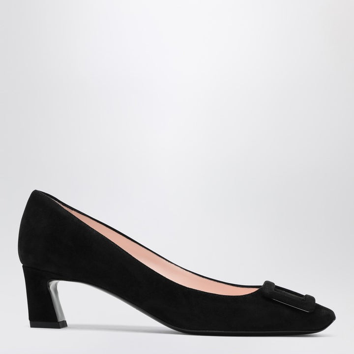 ROGER VIVIER Belle Vivier suede pumps