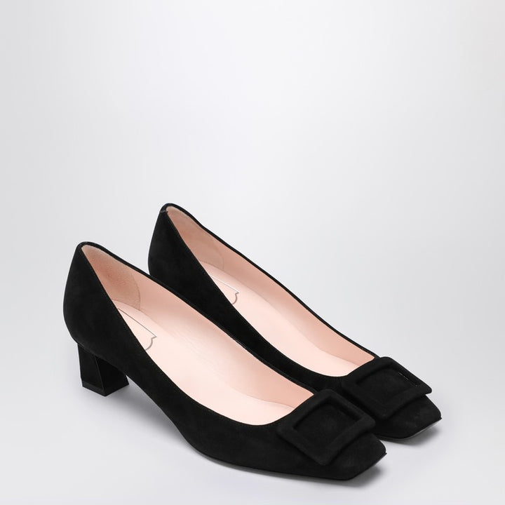 ROGER VIVIER Belle Vivier suede pumps