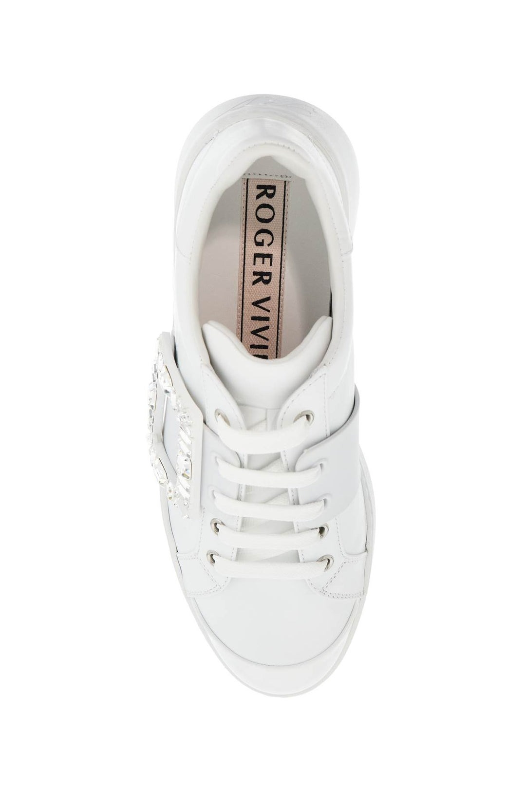 Roger Vivier sneakers viv skate with rhinestones