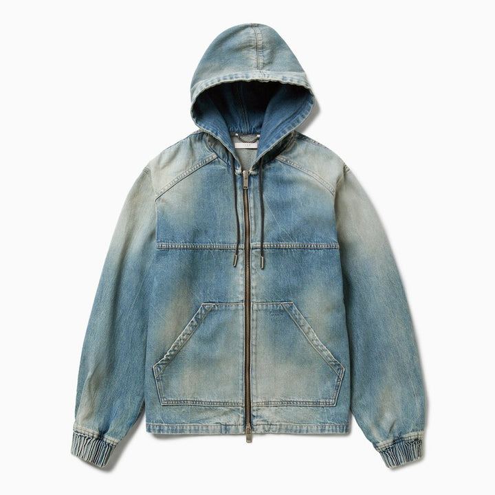 1989 STUDIO denim zip hoodie