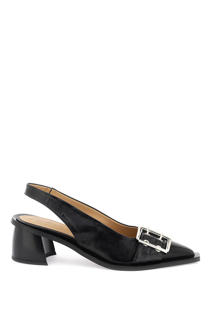 Ganni slingback pumps