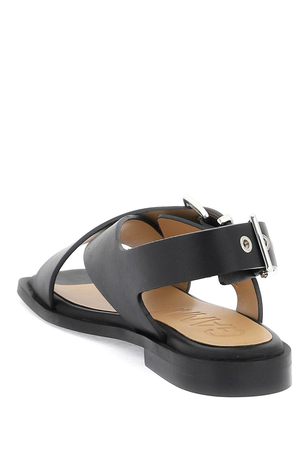 Ganni buckle sandals