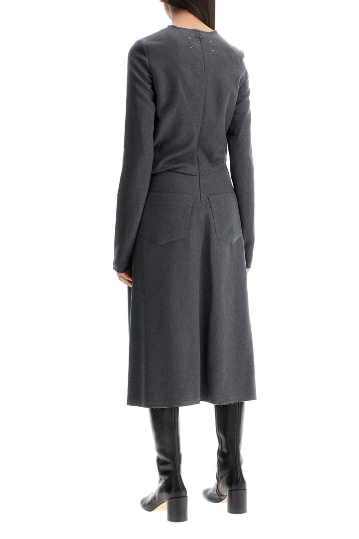 Maison Margiela midi dress with oversized bow