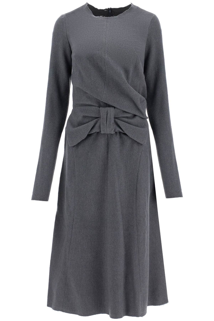 Maison Margiela midi dress with oversized bow