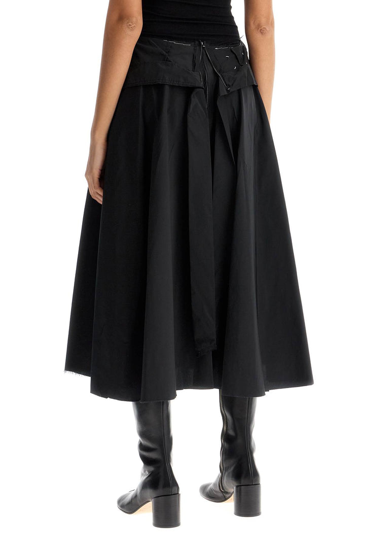 Maison Margiela midi taffeta skirt