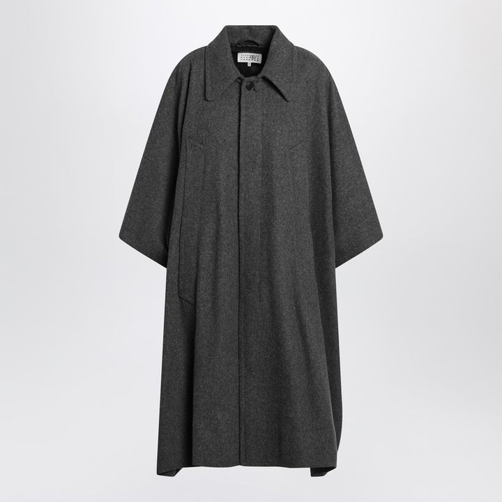 MM6 Maison Margiela Long cape coat