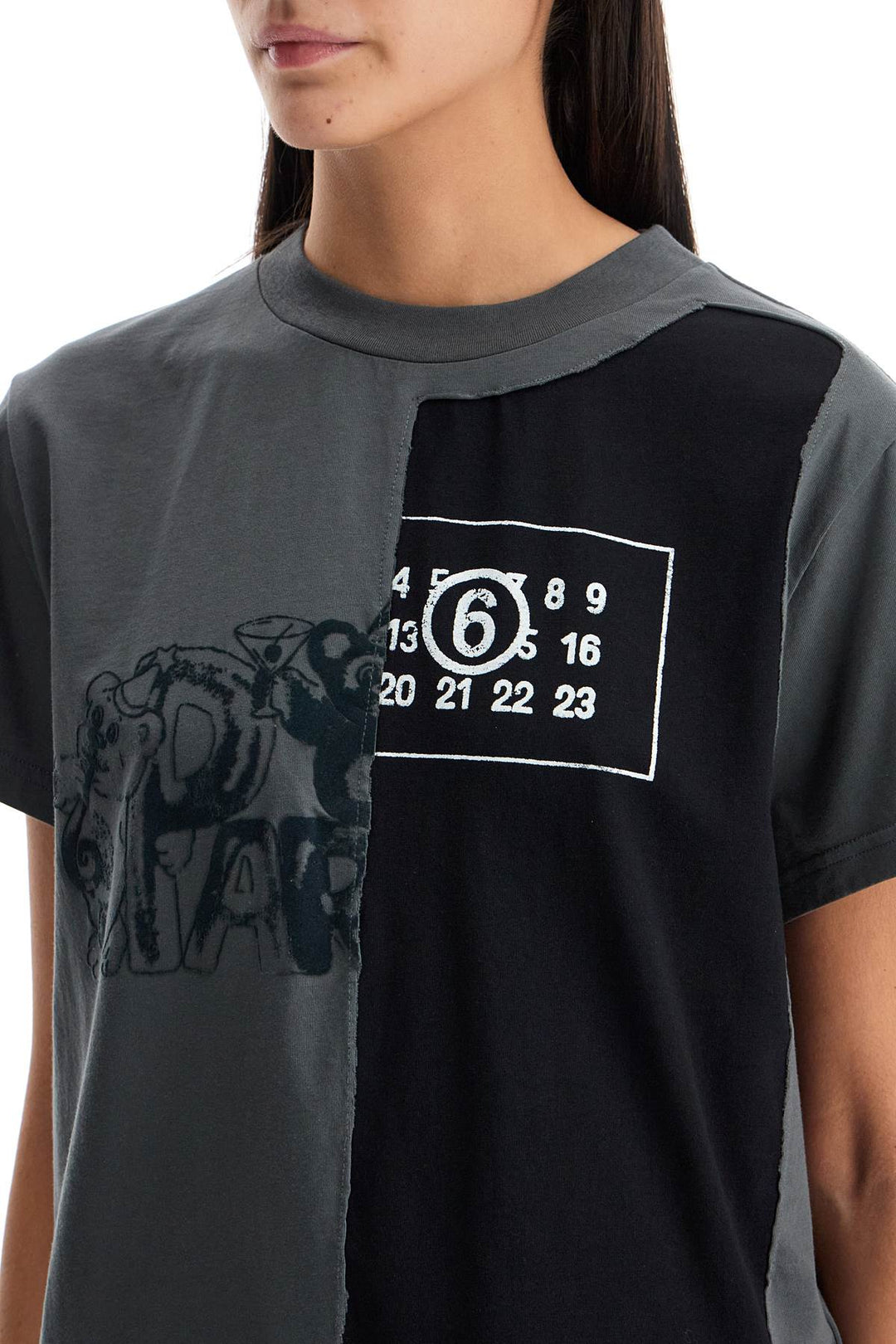 MM6 Maison Margiela "partu bear & numeric t