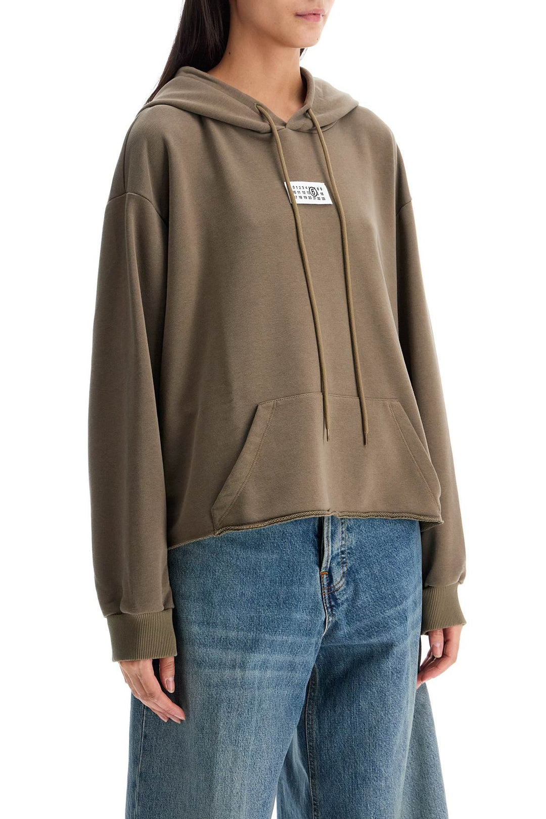 MM6 Maison Margiela boxy hoodie with hood