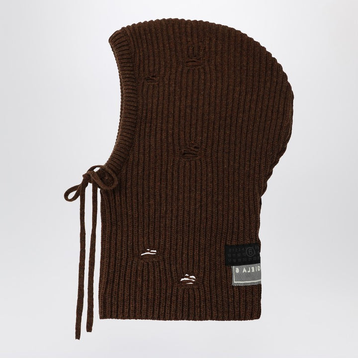 MM6 Maison Margiela wool-blend hood
