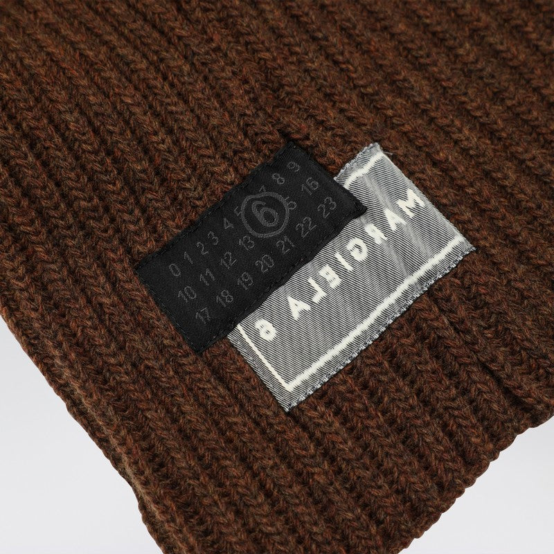 MM6 Maison Margiela wool-blend hood