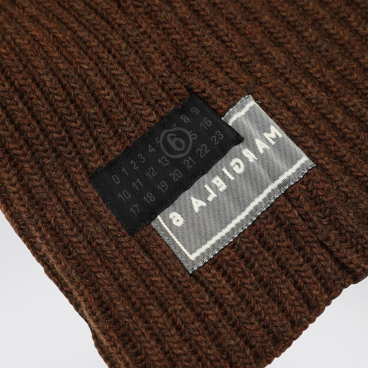 MM6 Maison Margiela wool-blend hood
