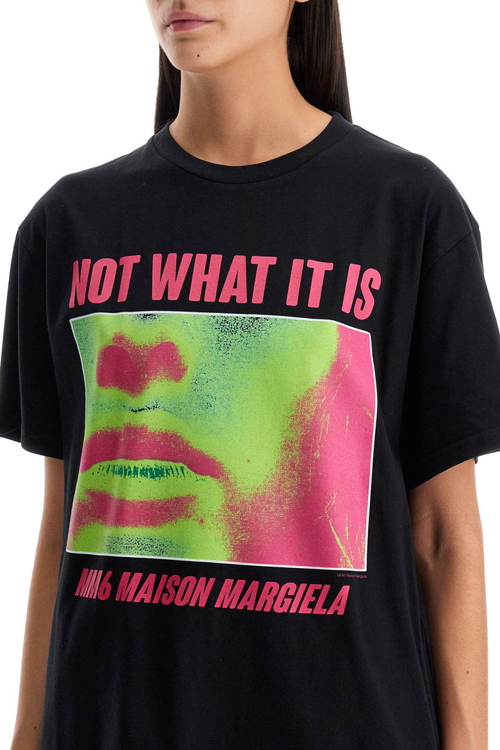 MM6 Maison Margiela oversized printed t