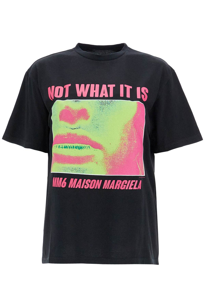 MM6 Maison Margiela oversized printed t