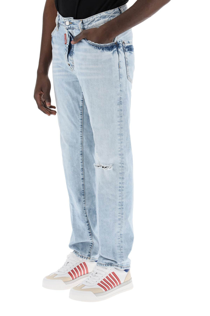 Dsquared2 light wash palm beach jeans