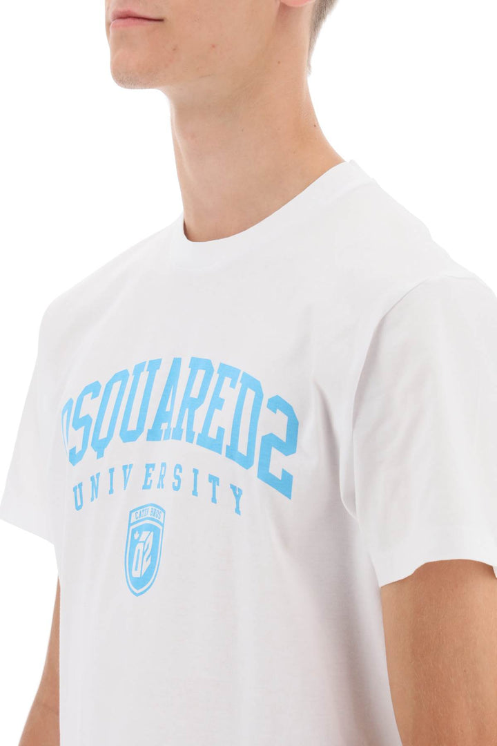 Dsquared2 college print t-shirt