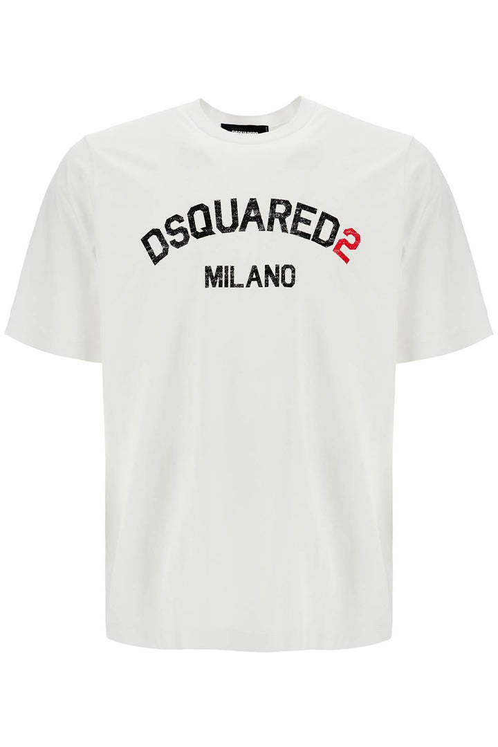 Dsquared2 cotton t-shirt with logo