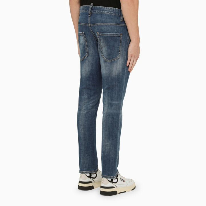 Dsquared2 washed denim jeans