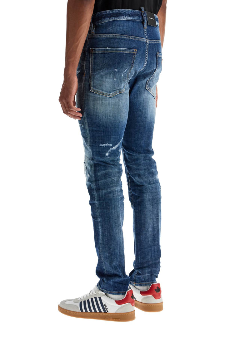 Dsquared2 jeans in cotton vintage effect